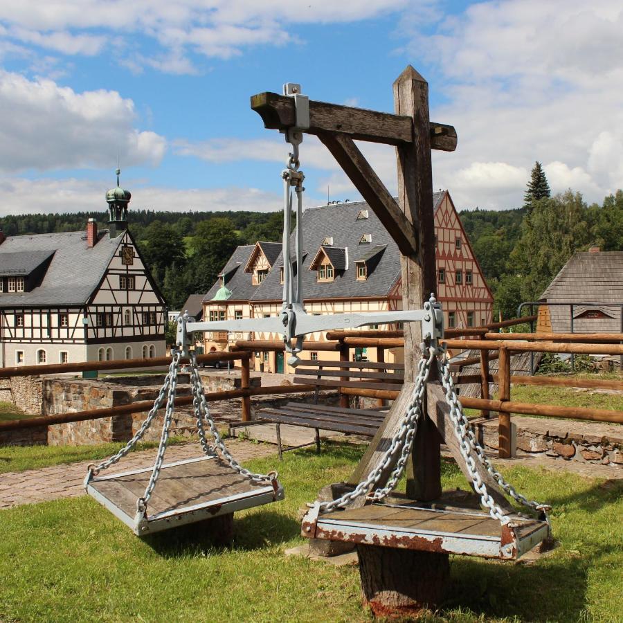 Hotel Saigerhuette Olbernhau Bagian luar foto