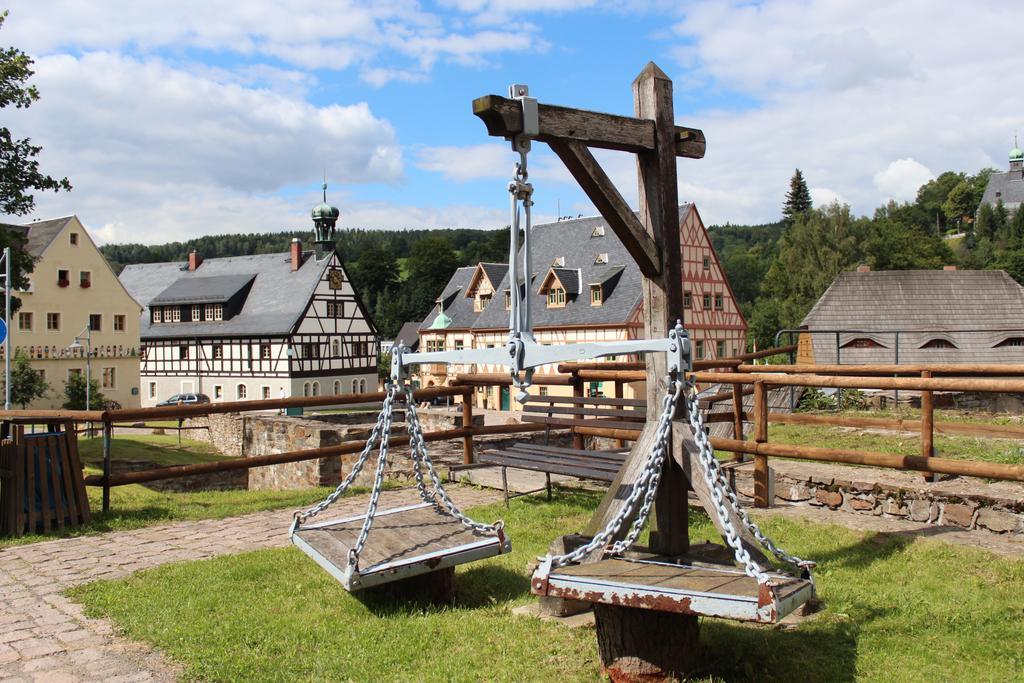 Hotel Saigerhuette Olbernhau Bagian luar foto